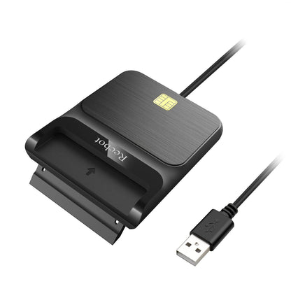 Recbot CAC Reader USB C, CAC Reader Military USB C, DOD Military USB C Common Access CAC Card Reader Military, Compatible with Windows, Mac OS and Linux